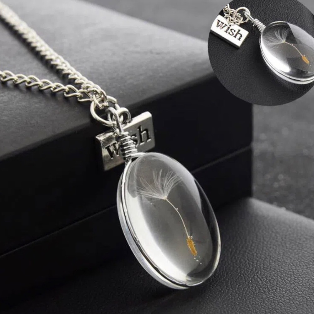 1pc Dandelion Pendant Necklace